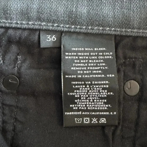 J Brand Tyler Slate Resin Indigo Jeans - Picture 7 of 13